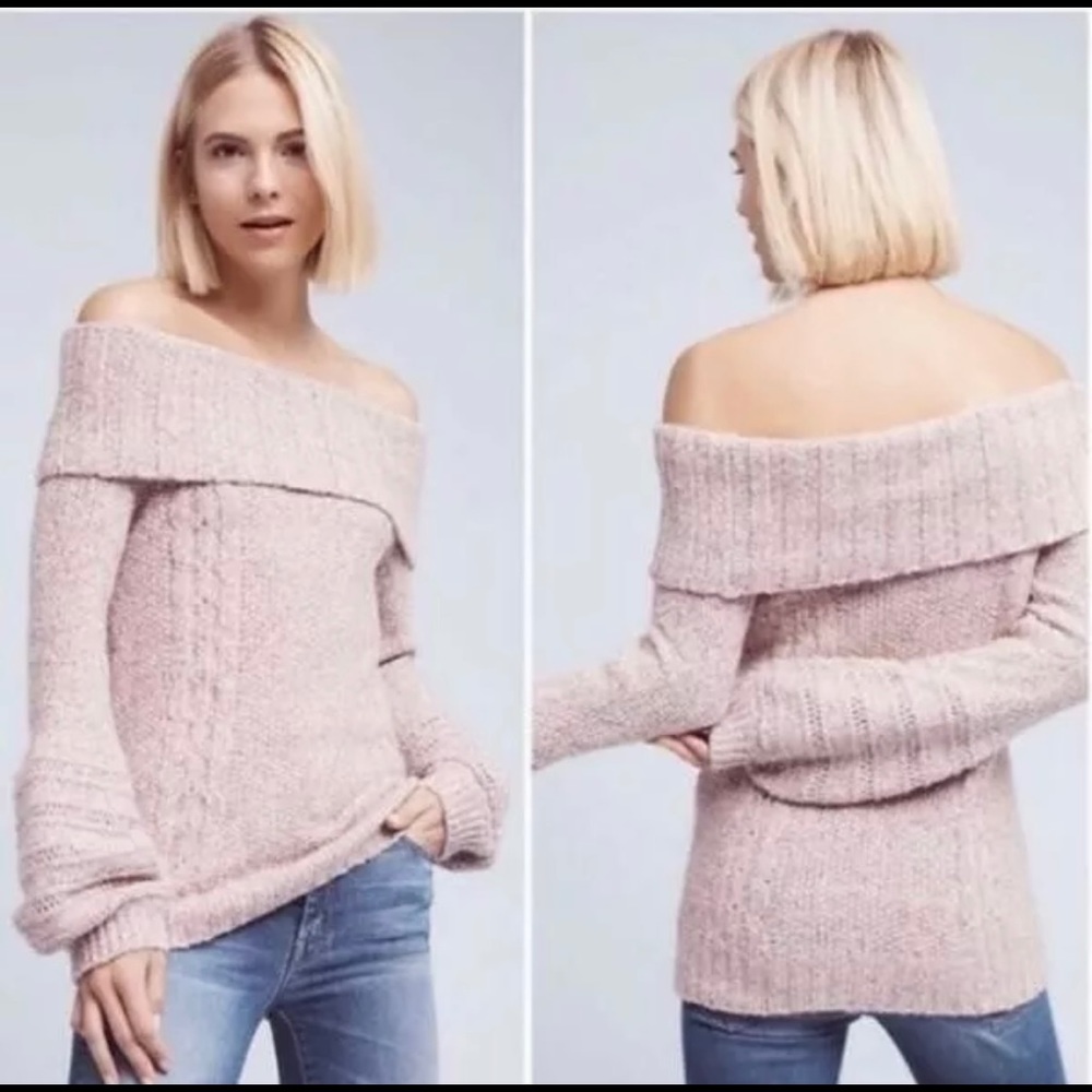 Sleeping on Snow Anthropologie Sweater Size S